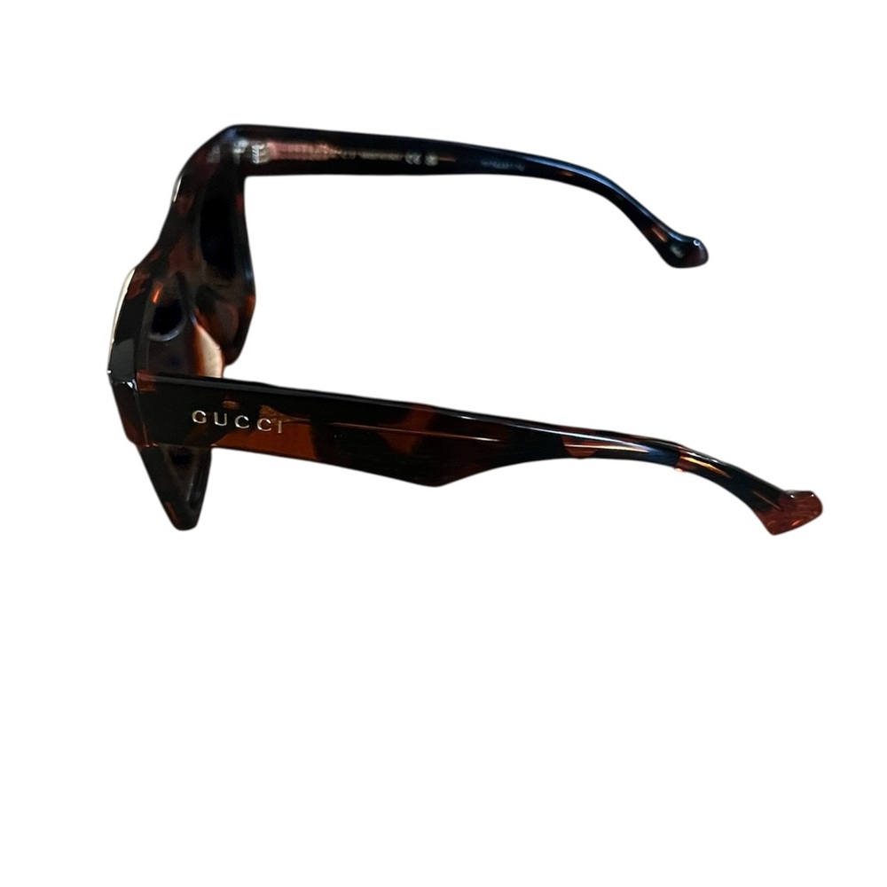 GUCCI Tortoise Frame Square Sunglasses - image 8